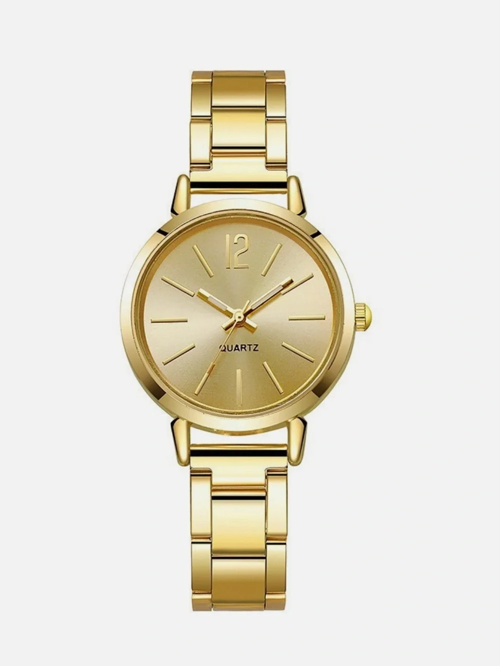 Anthropologie Gold-Tone Women's Quartz Bracelet Watch